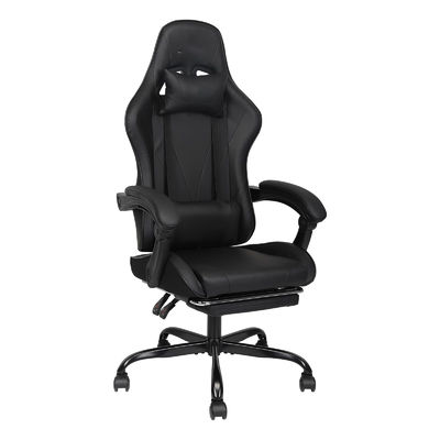 Höchstgewicht von 300 Pfund High Back Gaming Chair mit Fußstütze und Liegestelle Funktion