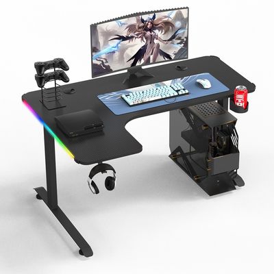 1050*700*115mm Festiges Schreibtisch in L-Form Spieltisch Einstellbare Höhe für das Home Office