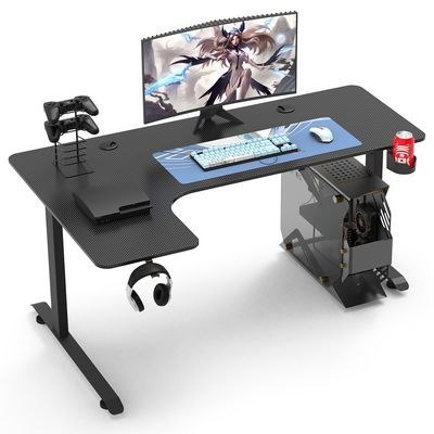 1050*700*115mm Festiges Schreibtisch in L-Form Spieltisch Einstellbare Höhe für das Home Office