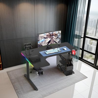1050*700*115mm Festiges Schreibtisch in L-Form Spieltisch Einstellbare Höhe für das Home Office