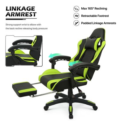 Angemessene Büromöbel ALINUNU Ergonomischer Spielstuhl 25&quot;D x 26.5&quot;W x 42.5&quot;H