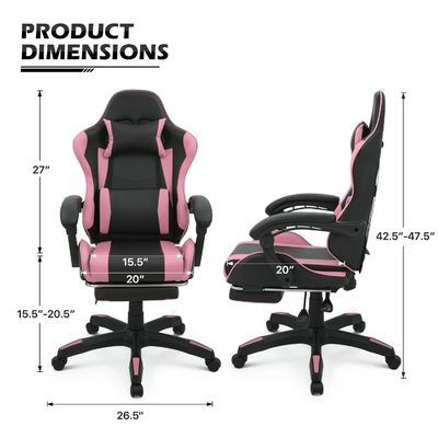 Drehstuhl ALINUNU Ergonomischer Computer Rennvideo PC Custom Gaming geeignet für Erwachsene
