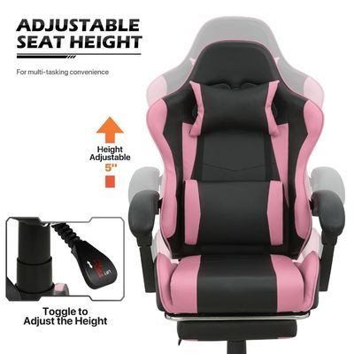 Drehstuhl ALINUNU Ergonomischer Computer Rennvideo PC Custom Gaming geeignet für Erwachsene