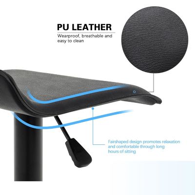 Benutzerdefinierte Farbe ALINUNU Drehbar Hocker PU Leder Airlift Bar Stuhl für das Esszimmer