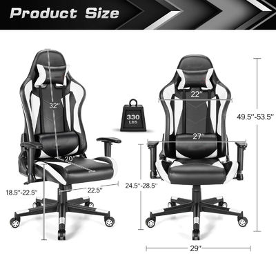 ALINUNU Anpassbares Geheimlabor Ergonomischer Rennsport Videospielstuhl Der perfekte Stil