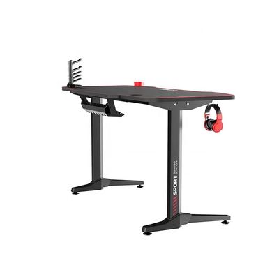 L-förmige tragbare Internet-Café-Stand Spieltisch für Home-Office-Möbel