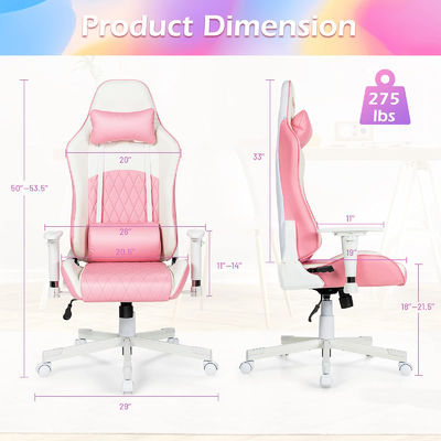 Anpassbarer Farbton ALINUNU Secret Lab Ergonomischer Rennspielstuhl 29&quot;D x 29&quot;W x 49.5&quot;H