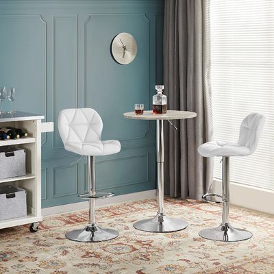 Moderne Barmöbel ALINUNU Schalter mit Rückenlehne und höhenverstellbarer Höhe
