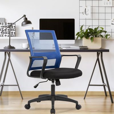 Personalisierter Bürostuhl ergonomischer Drehnetz mit Eisenmetalltyp und -design