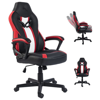 ALINUNU Metal Frame Racing Gaming Chair mit Lendenunterstützung und ergonomischem Design