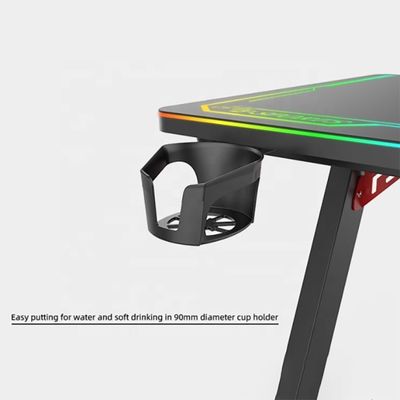 Computertisch für Gewerbemöbel mit RGB-Beleuchtungssystem und verstellbarem Design