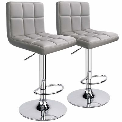 Modern Design Home Bar Hocker mit Rücken und verstellbarer Drehbank in individueller Farbe