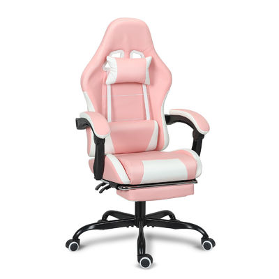 ALINUNU Gaming Chair Höhenanpassung mit Lendenstütze und Fußstütze