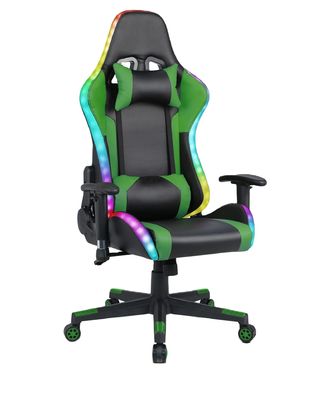 ALINUNU Spielstuhl mit LED-Lichtbar und Massage-Funktion