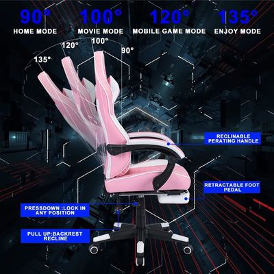 Verbessern Sie Ihr Spielerlebnis mit diesem ergonomischen Computerstuhl aus Nylon