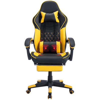 Leder-Massage-Spielstuhl Dreh-Ergonomie- und Drehgestaltung mit Sitzplatz