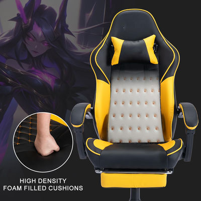 Leder-Massage-Spielstuhl Dreh-Ergonomie- und Drehgestaltung mit Sitzplatz