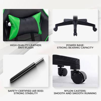 OEM ODM Anpassung Moderner Scorpion Gaming Chair Leder Ergonomischer Dreh-Computer-Sitz