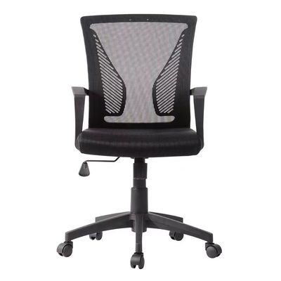 R300mm Nylon-Basis-Schwarznetz Verwaltungsbürostuhl für professionelle Umgebungen