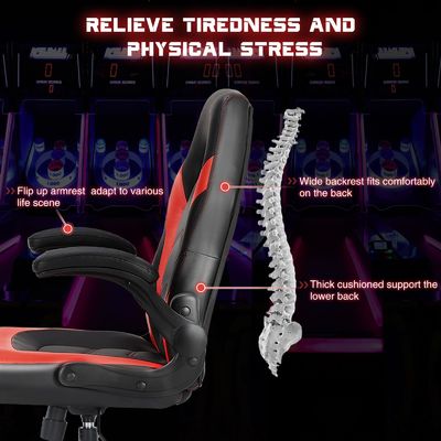 ALINUNU Ergonomischer Computerspielstuhl mit verstellbarer Höhe und individueller Farbe