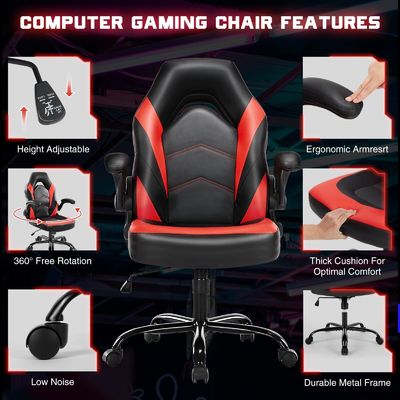 ALINUNU Ergonomischer Computerspielstuhl mit verstellbarer Höhe und individueller Farbe