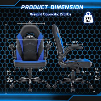 OEM-Ergonomischer Dreh- und Dreh-Spielstuhl für große und hohe Höhenverstellbare Videospiele