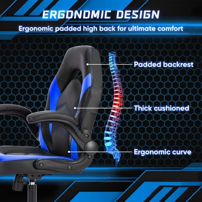 OEM-Ergonomischer Dreh- und Dreh-Spielstuhl für große und hohe Höhenverstellbare Videospiele