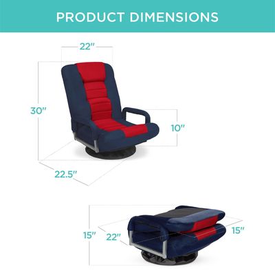 360-Grad-Multipurpose-Floor-Rocker mit modernem Design und ALINUNU-Spielstuhl