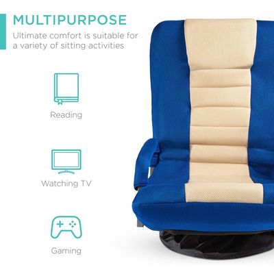 Modernes Design ALINUNU Dreh-Spiel-Sessel für TV 360 Grad Mehrzweck-Floor-Rocker