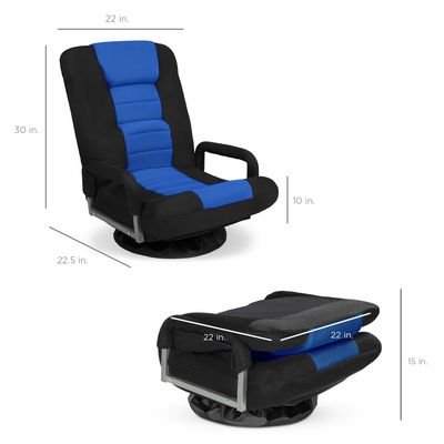 Postverpackung ALINUNU Dreh- und Spielstuhl 360 Grad Mehrzweck-Flächenstuhl Rocker für Fernseher