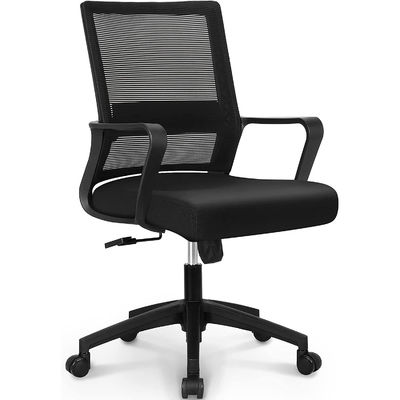 Executive Office Chair Mesh Chair mit Lendenunterstützung und höhenverstellbarer Armlehne