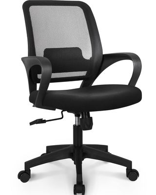 Computerstuhl mit Lendenunterstützung Verstellbarer Ergonomischer Schreibtischstuhl