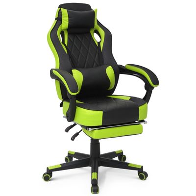 ALINUNU Racing Style PU Gaming Chair Ergonomischer Computerstuhl mit modernem Design