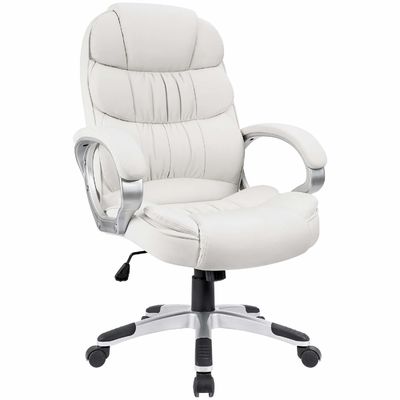 36.3lb High Back Computer-Schreibtisch-Stuhl mit gepolsterten Armlehnen und verstellbarer Höhe