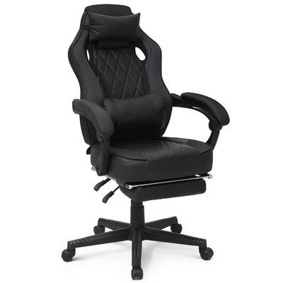 Der PU-Spielstuhl von ALINUNU ergonomischer Rennstil, verstellbar für lange Spielsitzungen