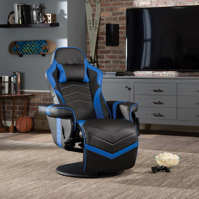48.5 Pfund Gaming-Stuhl mit Fußstütze angepasste Farbe und multifunktionale Funktionen