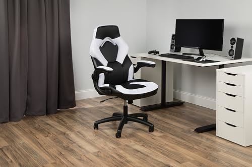 High Back Gaming Chair Einstellbarer Höhe-Rennsport 360-Schwenke für Computerspielzimmer