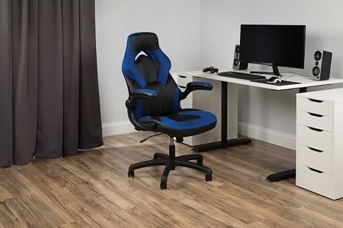 360-Schwenkspielstuhl ALINUNU Gaming Chair Racing Style Hochrücken PC Computer Schreibtisch Gaming Integrierte Kopfstütze