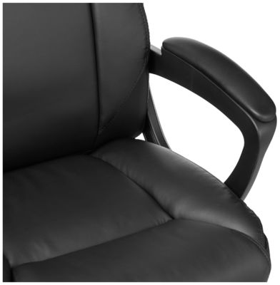 26&quot;D x 23,75&quot;W x 42&quot;H Mittlere Rücken-Soft PU Büro Computer Schreibtisch Stuhl mit 3 Gaslift