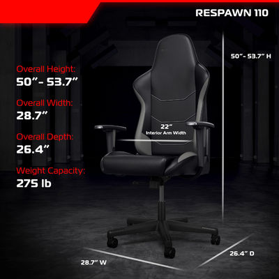 Modernes Design Ergonomischer PC Computersessel Gaming mit integrierter Kopfstütze kundenspezifische Farbe