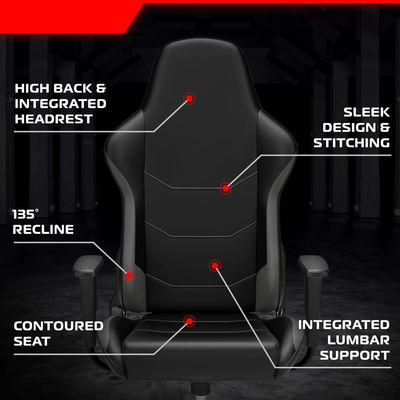 Modernes Design Ergonomischer PC Computersessel Gaming mit integrierter Kopfstütze kundenspezifische Farbe