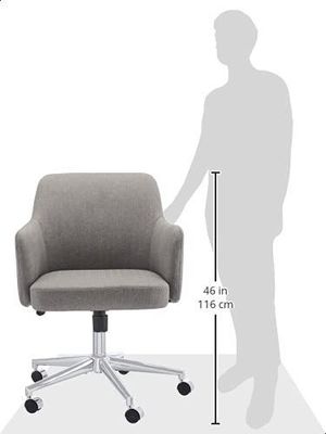 360-Grad-Rollende Bürostuhl mit modernem Design und verstellbarer Höhe
