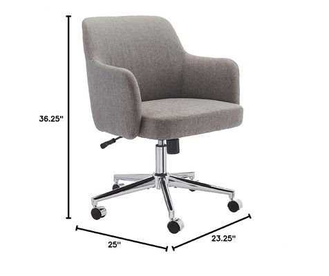 360-Grad-Rollende Bürostuhl mit modernem Design und verstellbarer Höhe