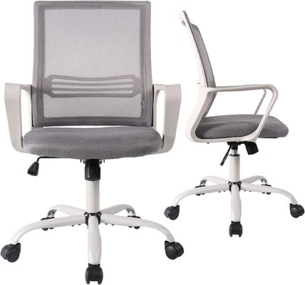 Schwenkbare Schreibtischstuhl Silla Oficina Mesh Arbeitsstuhl Ergonomisch Mittlere Rücken für Erwachsene Arbeit