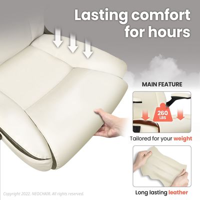 Verstellbarer Rückenstützungsstuhl für das Büro mit Flip-up-Armlehne und Drehrädern