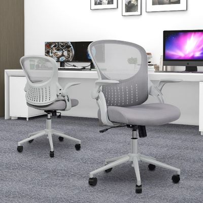 Postverpackung Y Ergonomische Maschen-Computer-Schreibtischstuhl mit Lendenunterstützung und Flip-up-Arme