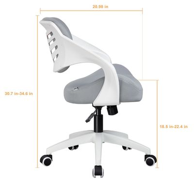 Metall-Ergonomische Mesh Dreh-Exekutiv-Schreibtisch-Stuhl mit verstellbarer Höhe und Lendenunterstützung