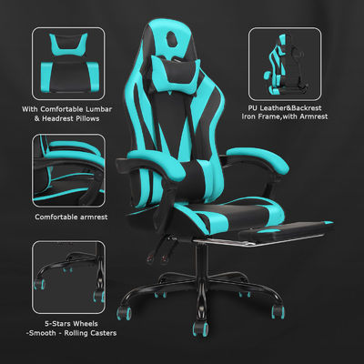 Maximieren Sie Ihr Spielpotenzial mit dem Aluminium-Ergonomischen Rennspielstuhl von ALINUNU