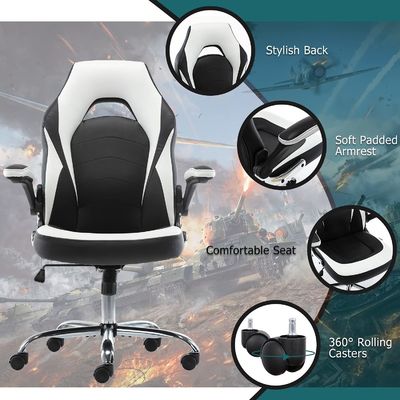 Ergonomische Computerspielstühle aus Metall, mit verstellbarer Höhe