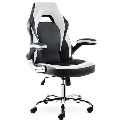 Postverpackung ALINUNU Ergonomischer Rennsport-Spielstuhl mit Lendenunterstützung